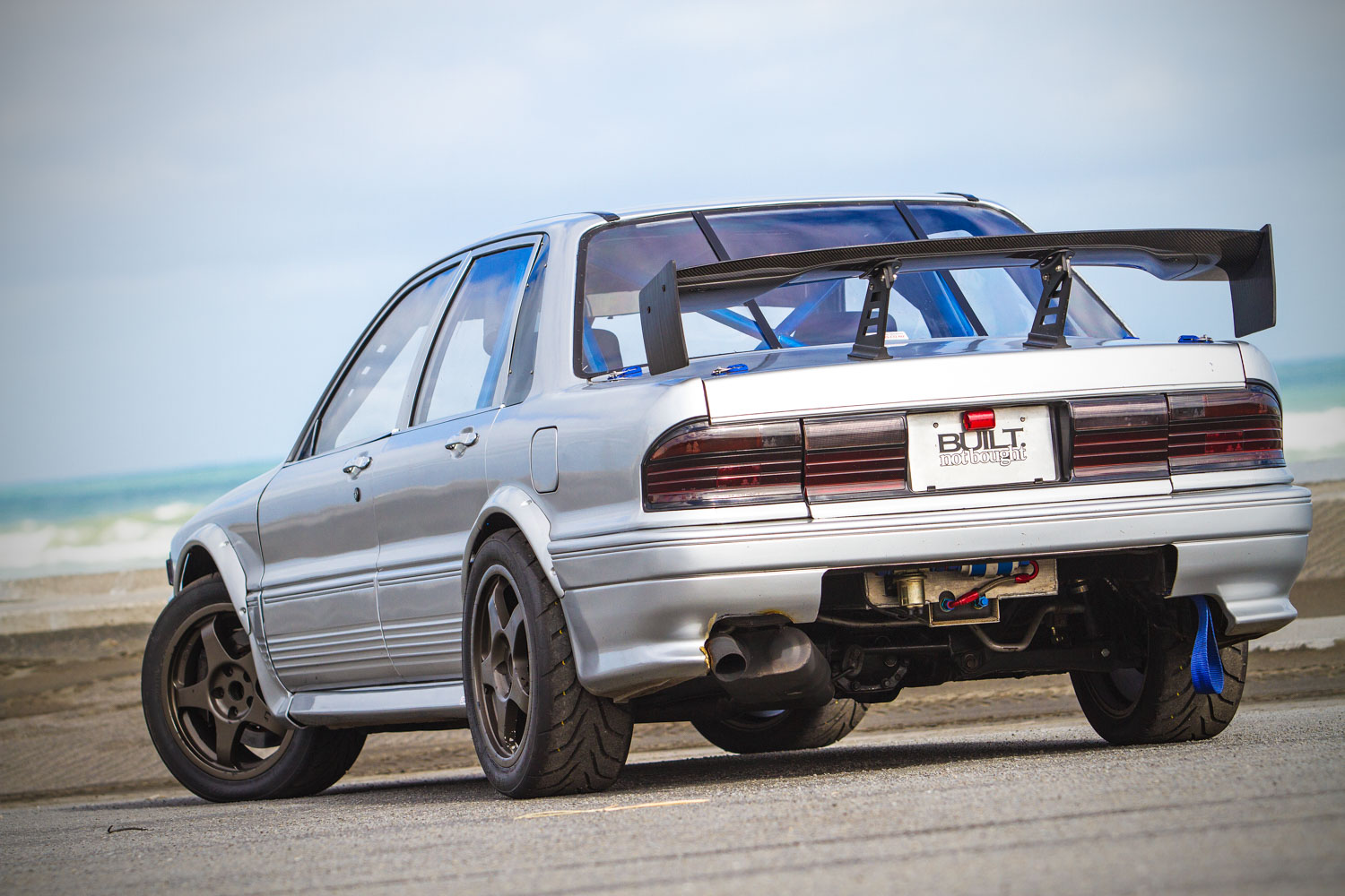 From spare parts to mountain climber, a Galant VR4 with a difference