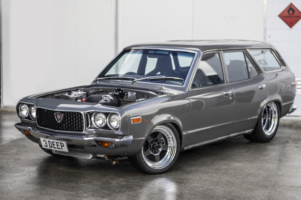 Three Deep - Mazda RX3 3 Rotor | NZ Performance Car