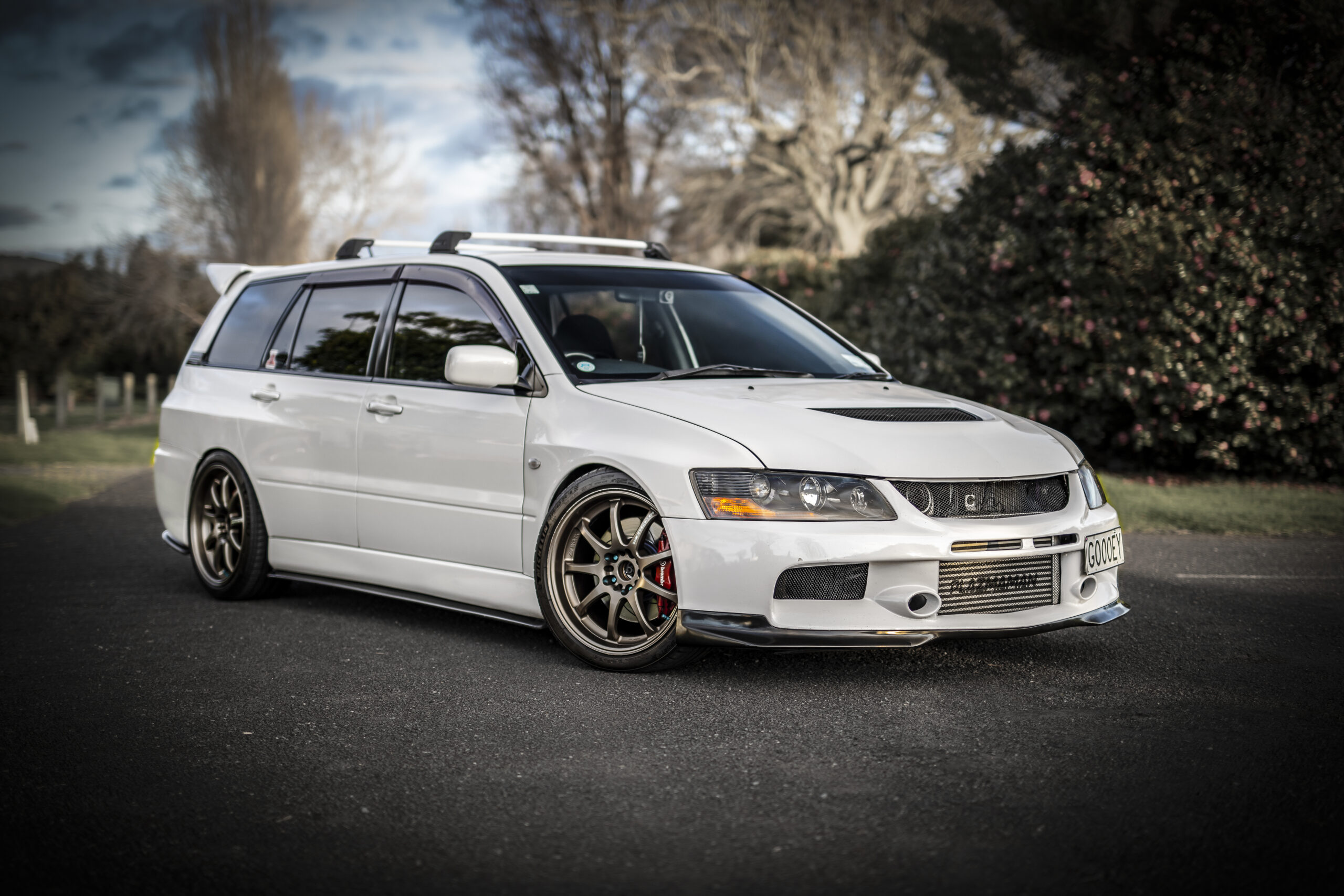 Long Roof Rebellion Mitsubishi Lancer Evolution IX Wagon NZ 