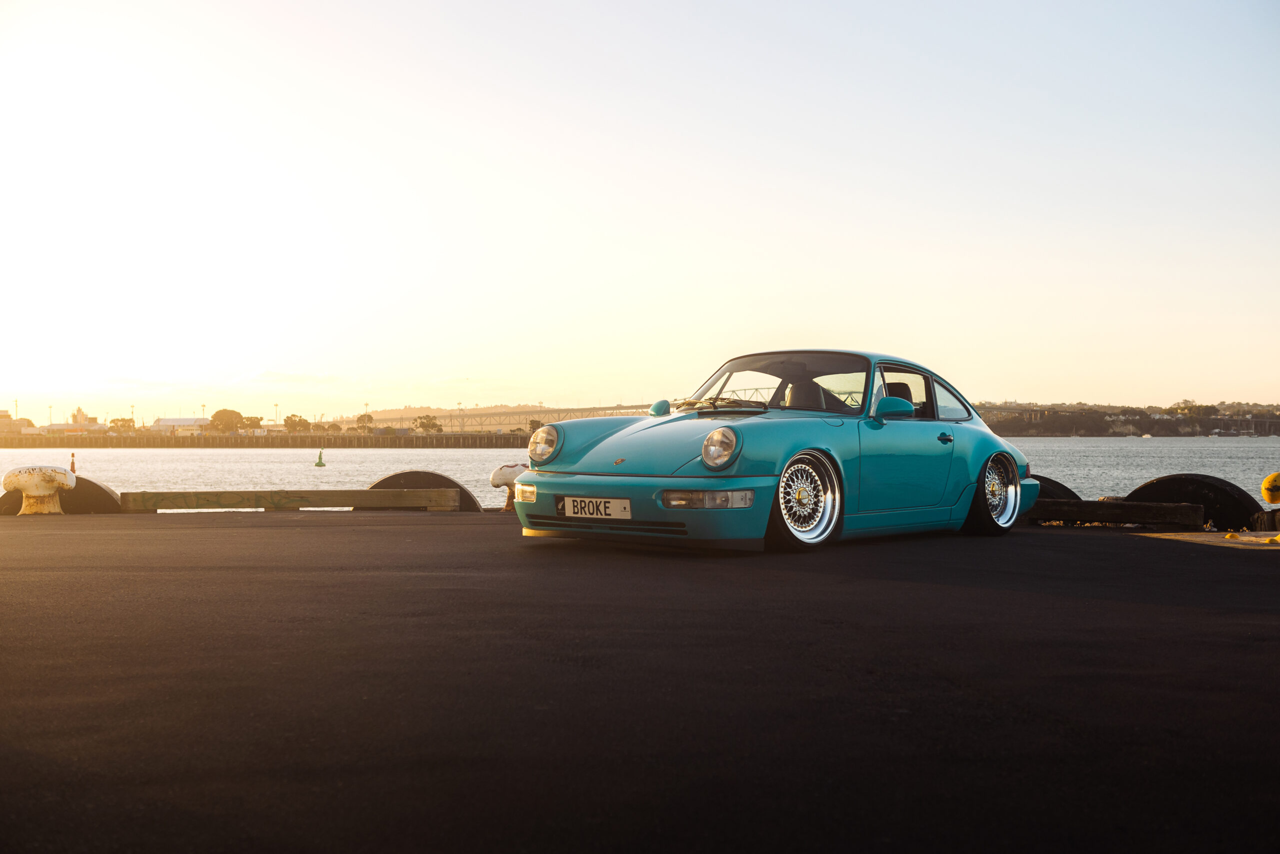 Bagged and Slammed Porsche 964 | NZ Performance Car